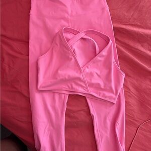 Fashion Nova Pink Activewear Set